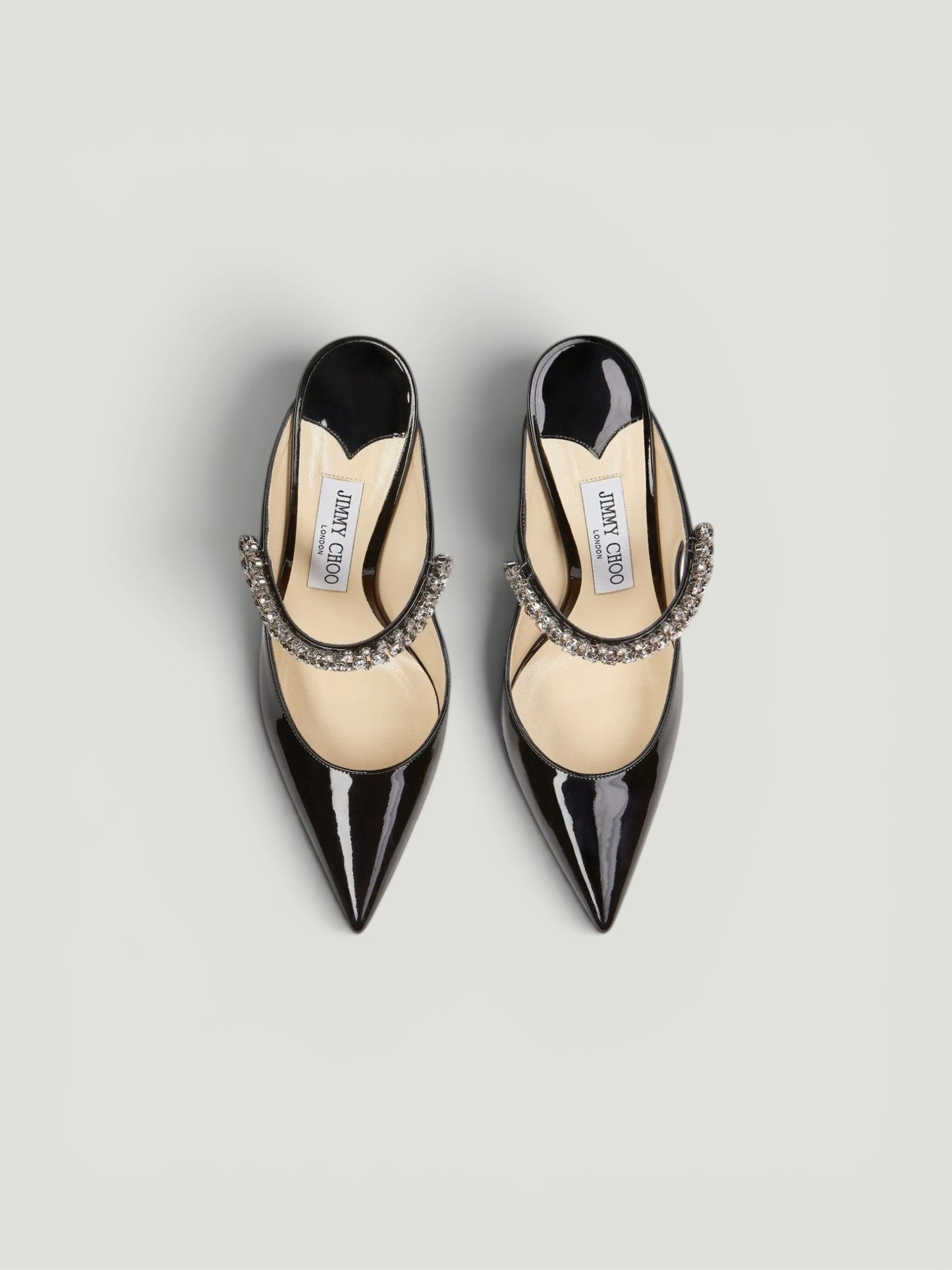 Jimmy Choo Patent Leather Mules Size: 37