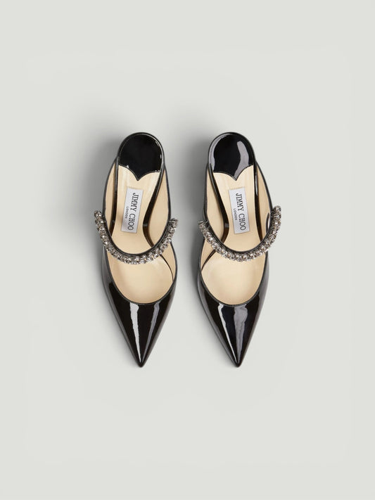 Jimmy Choo Patent Leather Mules Size: 37