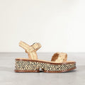 Gabriela Hearst Raffia Platform Sandal Size: 38.5