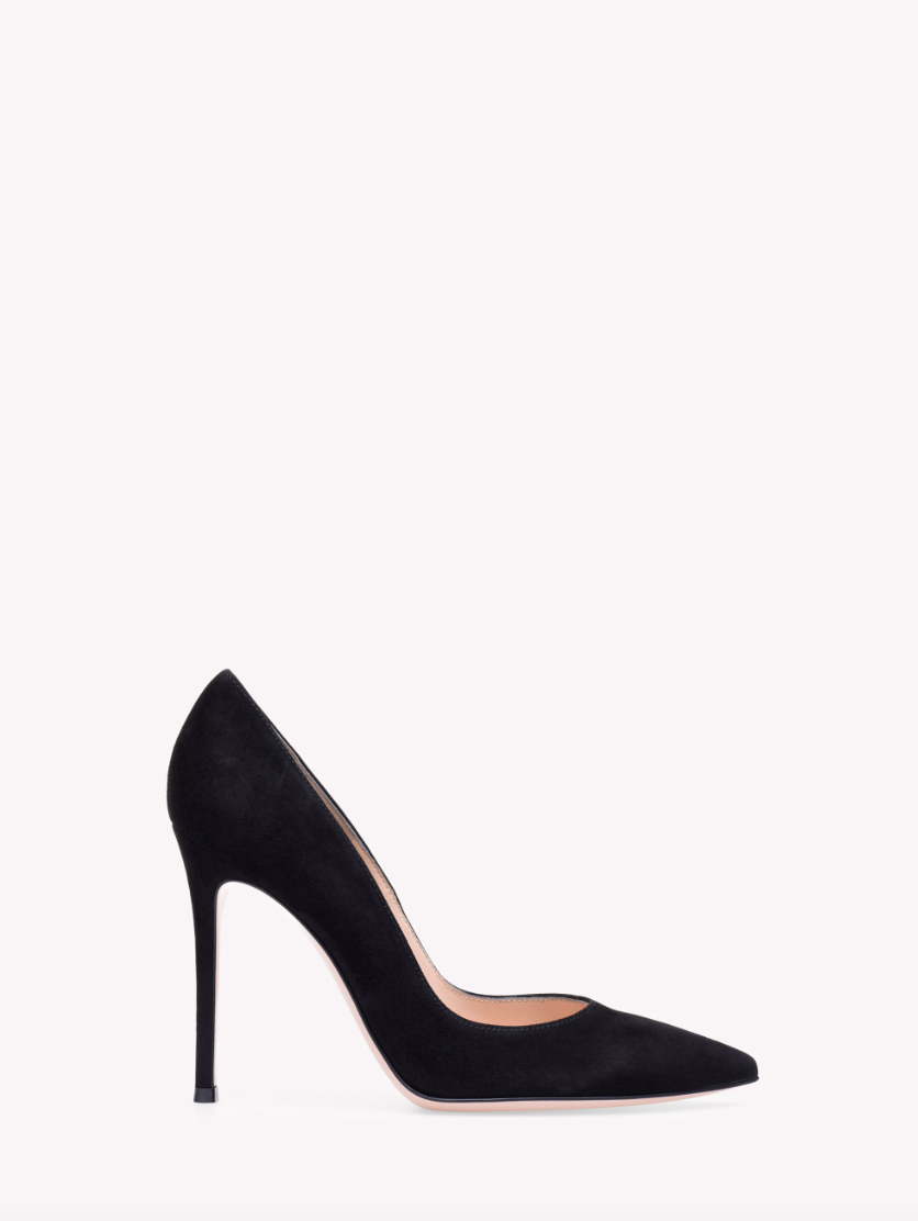 Gianvito Rossi 105 Suede Pumps Size: 39