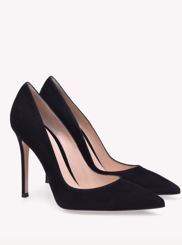 Gianvito Rossi 105 Suede Pumps Size: 39