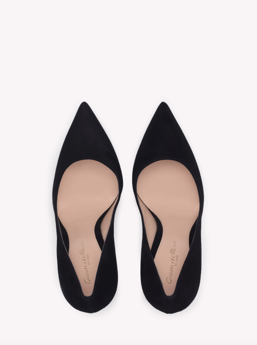 Gianvito Rossi 105 Suede Pumps Size: 39