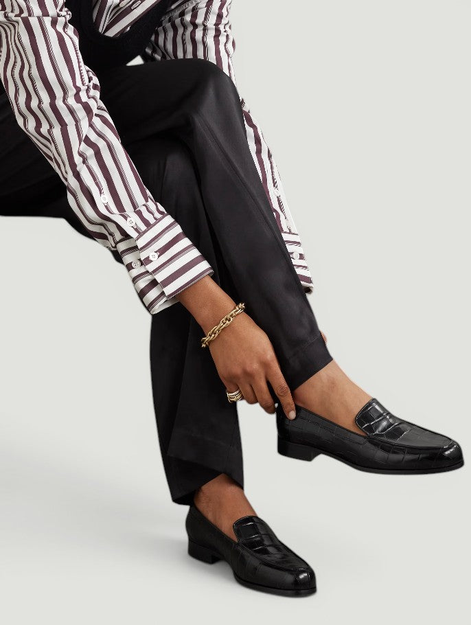 Emme Parsons Croc Loafers Size: 38.5