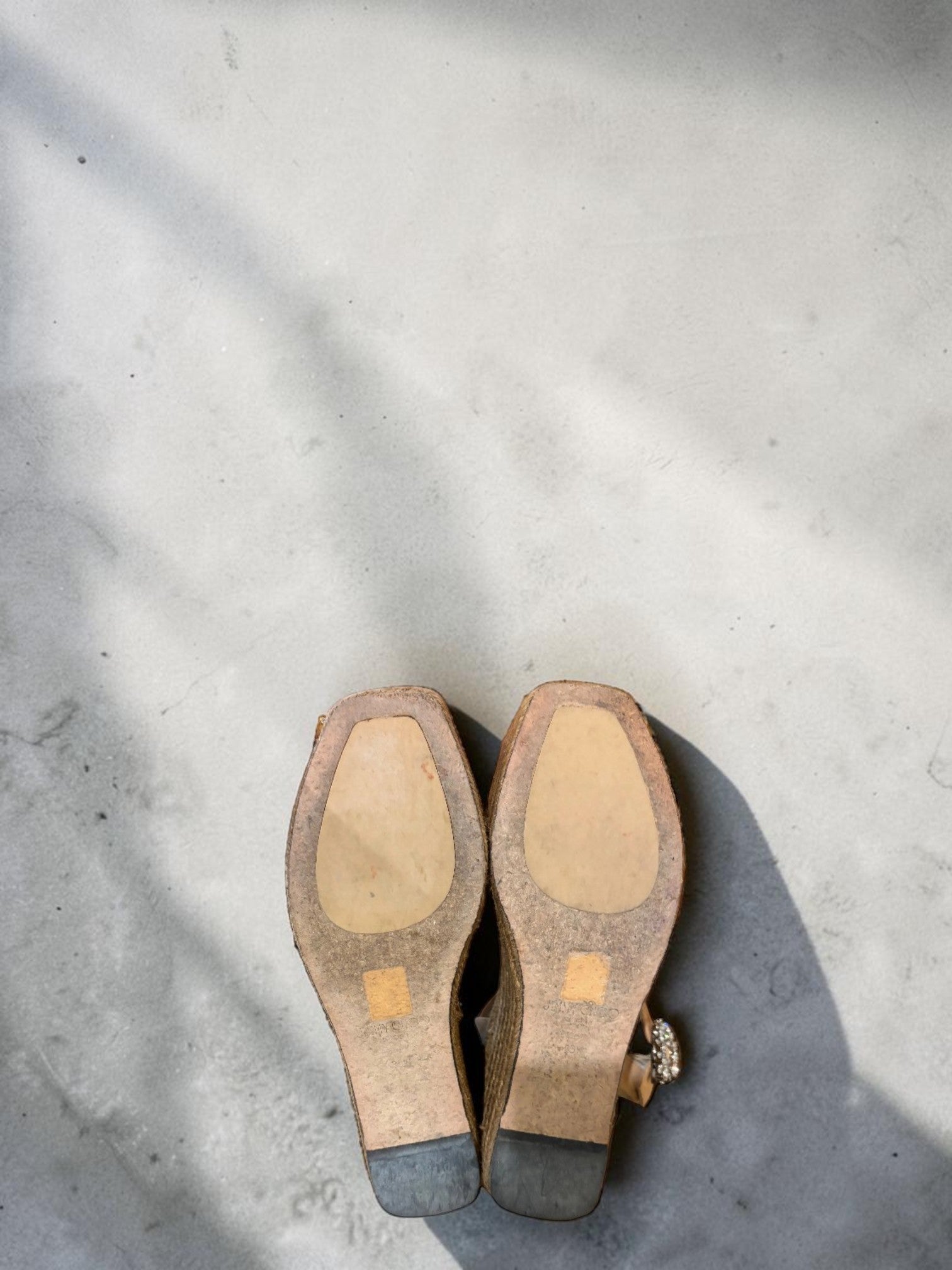 Jimmy Choo Mirabelle Espadrille Wedge Size: 38.5