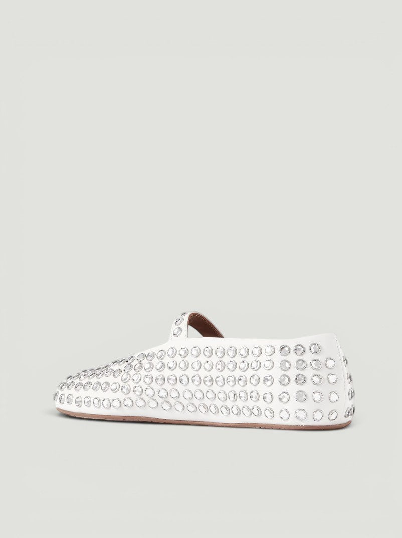 Alaïa Rhinestone Ballet Flat Size 40