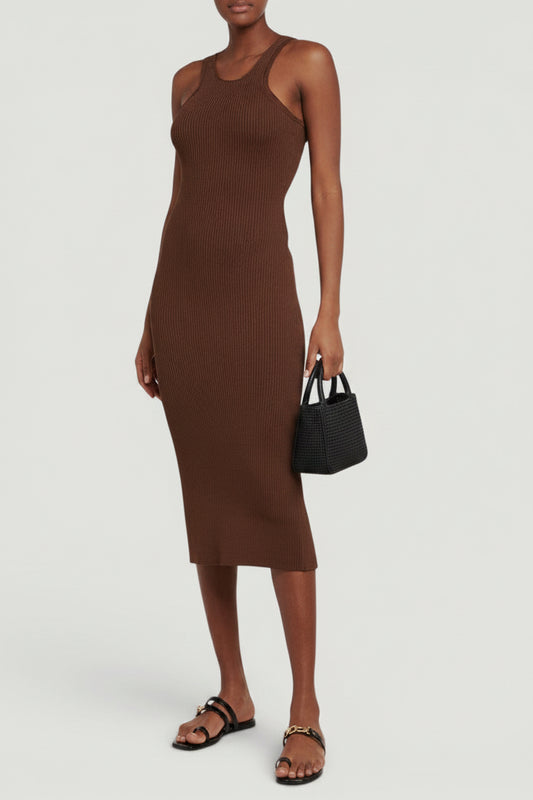 Toteme Ribbed Maxi Dress Size: L