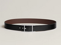 Hermès Reversible Leather Belt Size: 85