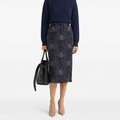 Prada Georgette Midi Skirt SIZE MEDIUM