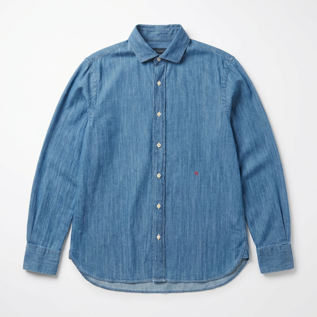 HommeGirls Chambray Denim Shirt SIZE SMALL