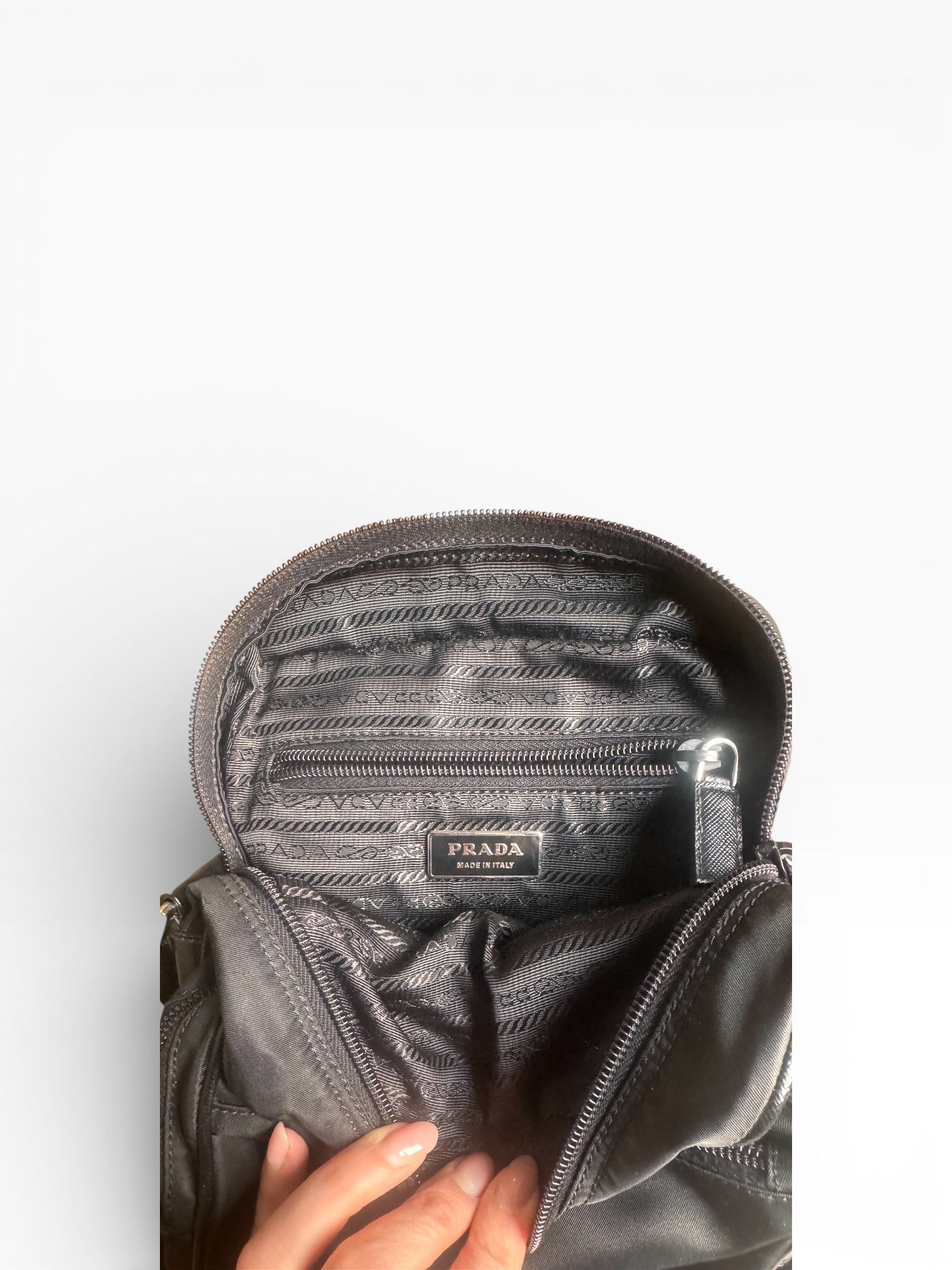 Vintage Prada 90's Nylon Crossbody Bag