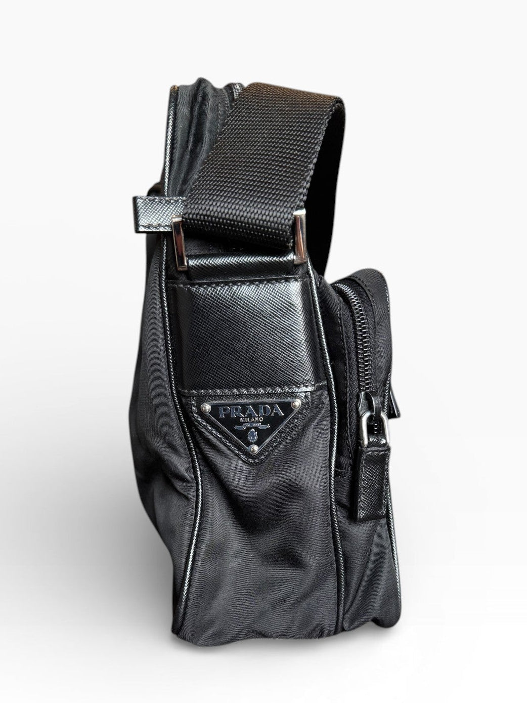 Vintage Prada 90's Nylon Crossbody Bag