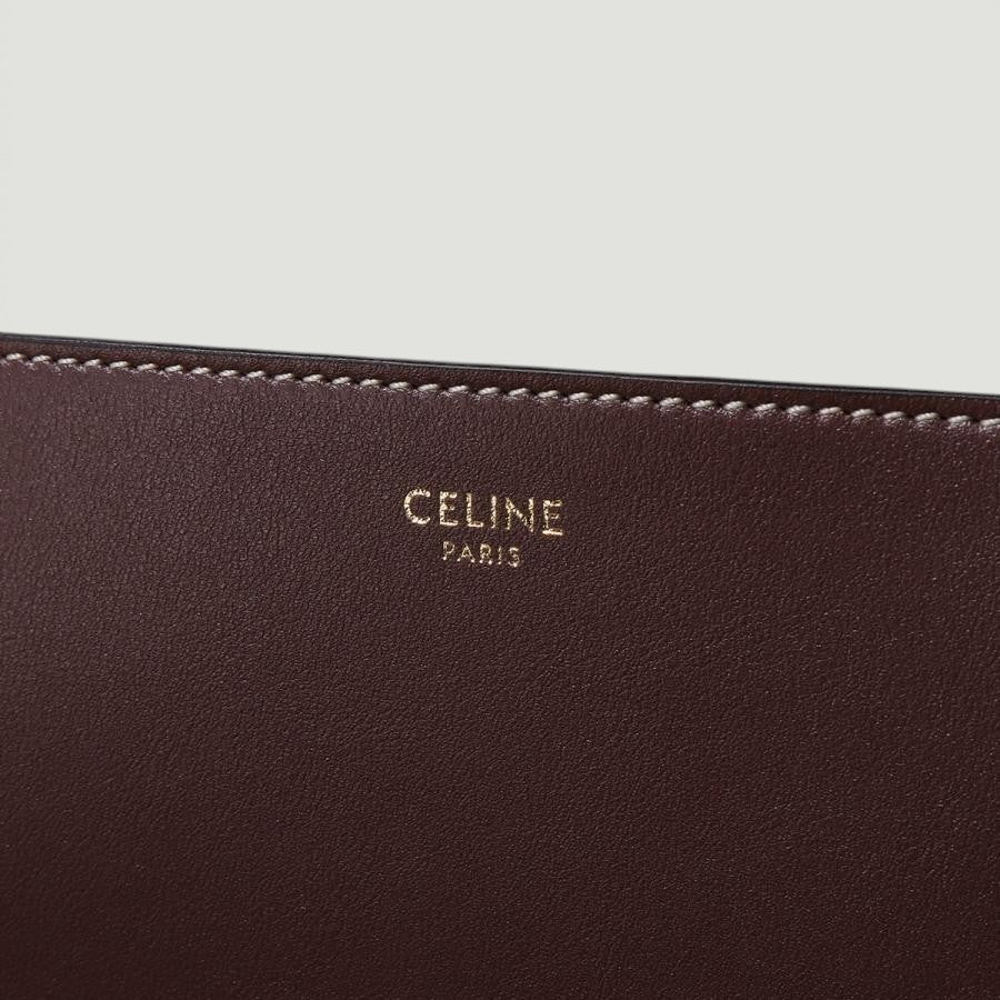 CELINE Folco Cuir Triomphe In Smooth Calfskin