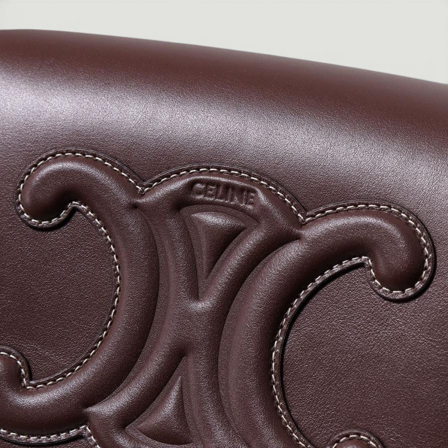 CELINE Folco Cuir Triomphe In Smooth Calfskin